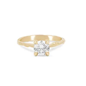 Darling 0.5ct Lab-Grown Diamond Engagement Ring - 14k Gold Twig Band