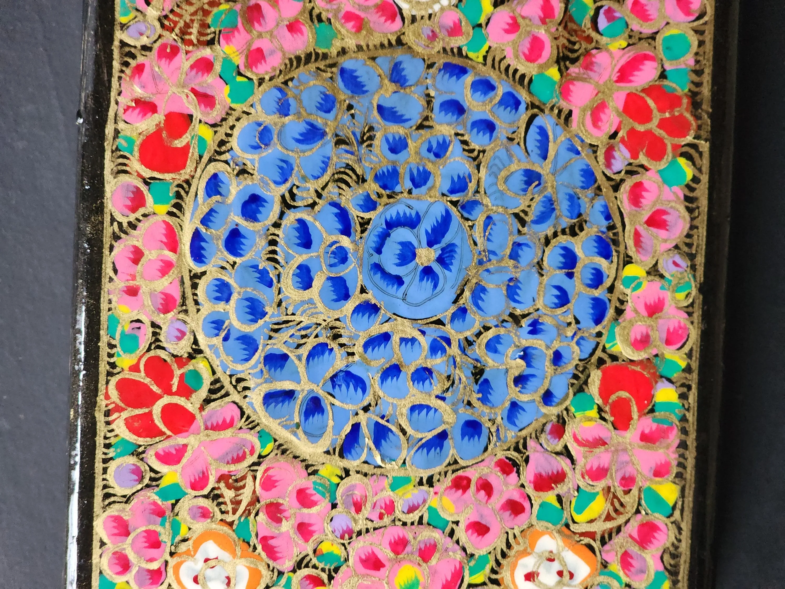 Eternal Blooms Floral Gift Box – Handcrafted Beauty from Kashmir, India